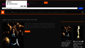 What Moviesak47.me website looked like in 2018 (5 years ago)