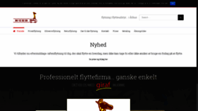 What Mlflyt.dk website looked like in 2018 (5 years ago)