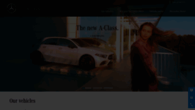 What Mercedes-benz.com.cy website looked like in 2018 (5 years ago)