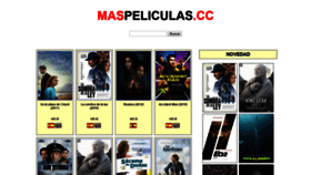 What Maspeliculas.cc website looked like in 2018 (5 years ago)
