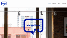 What Marketsharepr.com website looked like in 2018 (5 years ago)