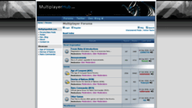 What Multiplayerhub.com website looked like in 2018 (5 years ago)