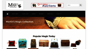 What Martinsmagic.com website looked like in 2018 (5 years ago)