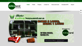 What Mitraland.com website looked like in 2018 (5 years ago)