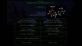 What Molecularmodels.eu website looked like in 2018 (5 years ago)