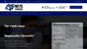 What Mypcutrecht.nl website looked like in 2018 (5 years ago)