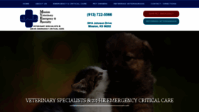 What Missionveterinaryspecialists.com website looked like in 2018 (5 years ago)