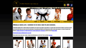 What Mordiallocmartialarts.com website looked like in 2018 (5 years ago)