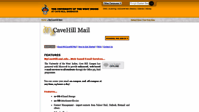 What Mail.mycavehill.uwi.edu website looked like in 2018 (5 years ago)