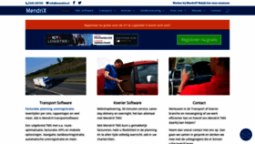 What Mendrix.nl website looked like in 2018 (6 years ago)