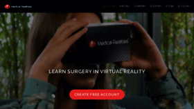 What Medicalrealities.com website looked like in 2018 (5 years ago)