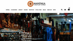 What Mandalatibet.com website looked like in 2018 (5 years ago)