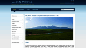 What Moj-vrbov.sk website looked like in 2018 (5 years ago)