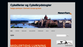 What Memorytours.dk website looked like in 2018 (5 years ago)