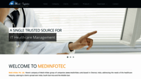 What Mediinfotec.com website looked like in 2018 (5 years ago)