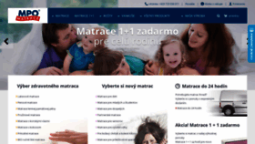 What Mpo-matrace.sk website looked like in 2018 (5 years ago)