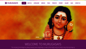 What Murugasays.com website looked like in 2018 (5 years ago)