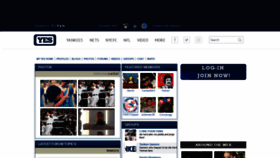 What Myyesnetwork.com website looked like in 2018 (5 years ago)