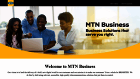 What Mtnbusiness.com.ng website looked like in 2018 (5 years ago)