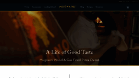 What Mugnaini.com website looked like in 2018 (5 years ago)