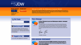 What Myjdw.co.uk website looked like in 2018 (5 years ago)