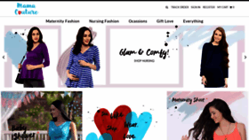 What Mamacouture.in website looked like in 2018 (5 years ago)