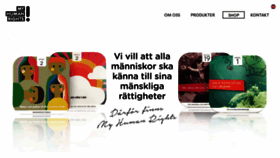 What Myhumanrights.se website looked like in 2018 (5 years ago)