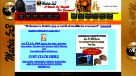What Mlm-matrix5x3.com website looked like in 2018 (5 years ago)