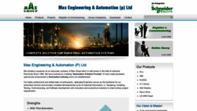 What Maxautomation.co.in website looked like in 2018 (6 years ago)