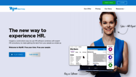 What Myhr.co.nz website looked like in 2018 (5 years ago)
