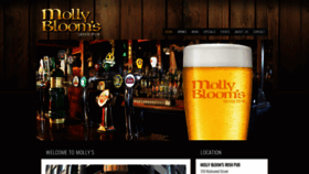 What Mollyslondon.com website looked like in 2018 (5 years ago)