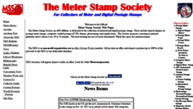 What Meterstampsociety.com website looked like in 2018 (5 years ago)