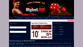What Mybet888.com website looked like in 2018 (5 years ago)