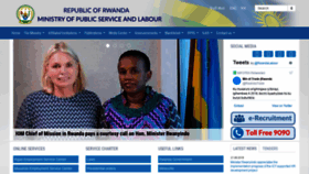 What Mifotra.gov.rw website looked like in 2018 (5 years ago)