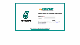 What Mypassport.petronas.com.my website looked like in 2018 (5 years ago)