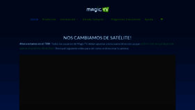 What Magictv.cl website looked like in 2018 (5 years ago)
