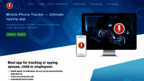 What Mobile-phone-tracker.org website looked like in 2018 (6 years ago)