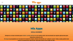 What Misapps.net website looked like in 2018 (5 years ago)