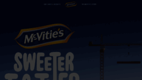 What Mcvities.co.uk website looked like in 2018 (5 years ago)