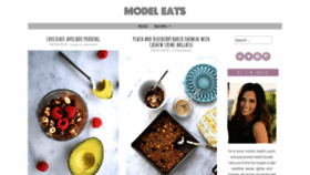 What Modeleatsblog.com website looked like in 2018 (5 years ago)