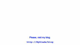 What Mygla.de website looked like in 2018 (5 years ago)