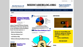 What Medicareblog.org website looked like in 2018 (5 years ago)