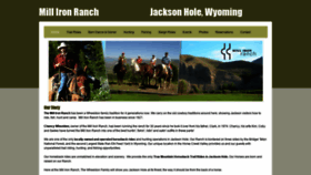 What Millironranch.net website looked like in 2018 (5 years ago)