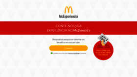 What Mcexperiencia.com.br website looked like in 2018 (5 years ago)