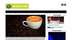 What Mrbeanscoffee.com.au website looked like in 2018 (5 years ago)