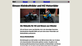 What Mz-und-simson.de website looked like in 2018 (5 years ago)