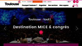 What Meetings-toulouse.fr website looked like in 2018 (5 years ago)