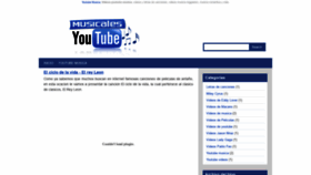 What Musicalesyoutube.blogspot.mx website looked like in 2018 (5 years ago)