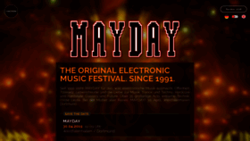 What Mayday.de website looked like in 2018 (7 years ago)
