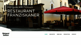 What Metzgerei-selbach.de website looked like in 2018 (5 years ago)